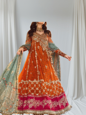 Unstitch Angrakha Maxi Wedding Collection