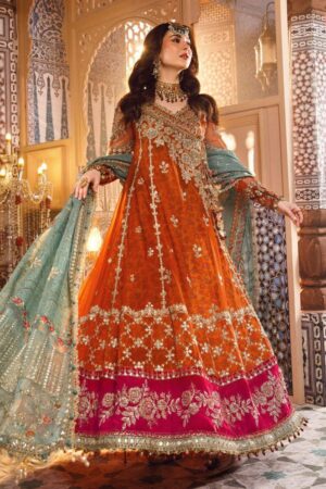 Unstitched Mbroidered Wedding Edition New launching  Copy