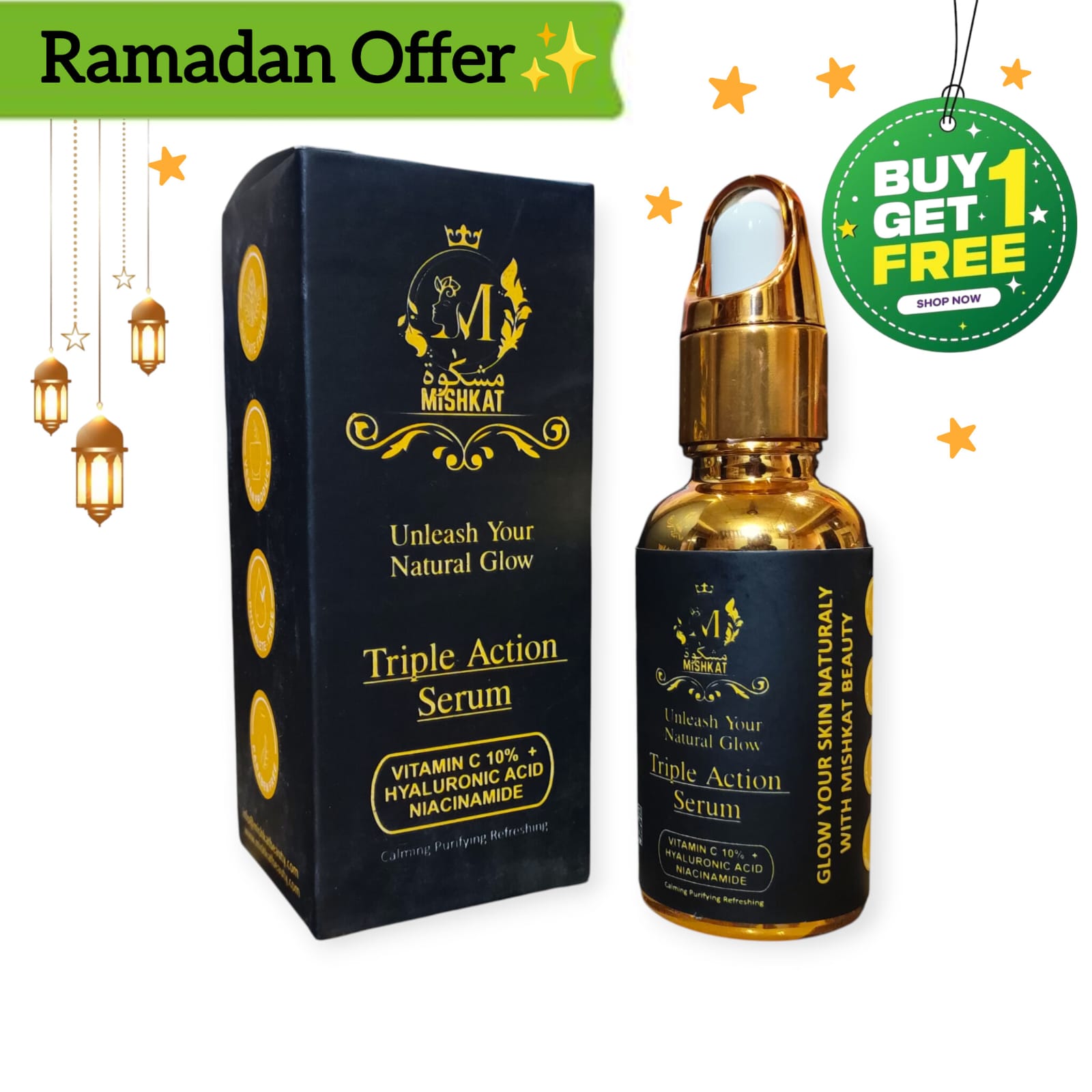 Mishkat Triple Action Serum