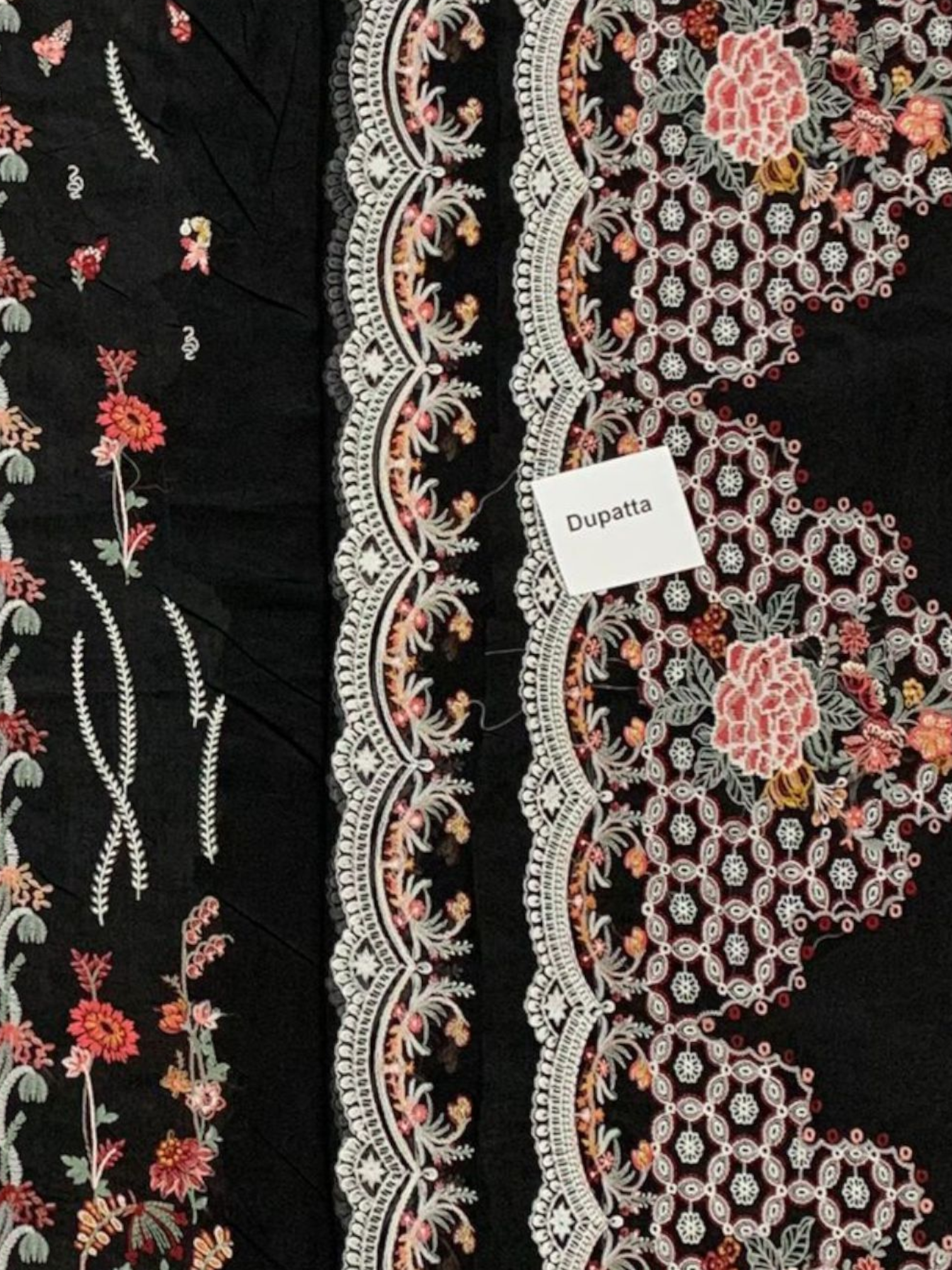3 PC Suit Embroidered Premium Lawn - Image 3