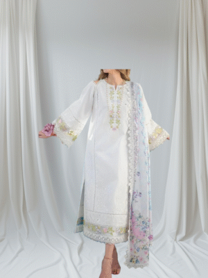 3 PC Suit Embroidered Lawn
