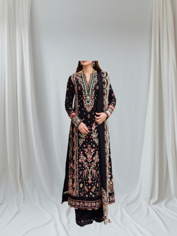 3 PC Suit Embroidered Premium Lawn