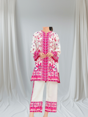 2 Pc Printed Cord Set