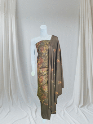 3 Pc Winter Embroidered Suit Dhanak