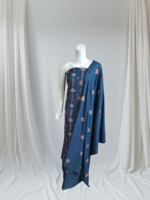 3 Pc Winter Embroidered Suit Dhanak