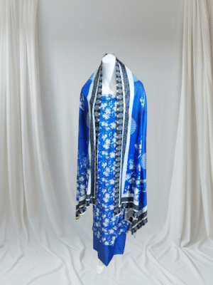 3 PC Printed Suit Linen Unstitch